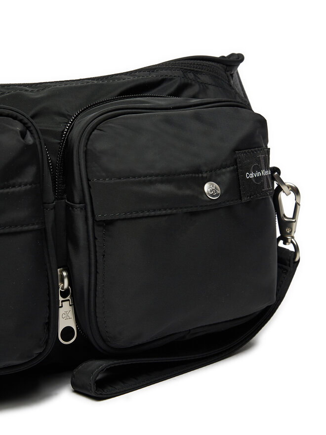 Calvin Klein Jeans Τσαντάκι μέσης Calvin Klein Jeans Packable Messenger Sling30 K50K512573 Μαύρο