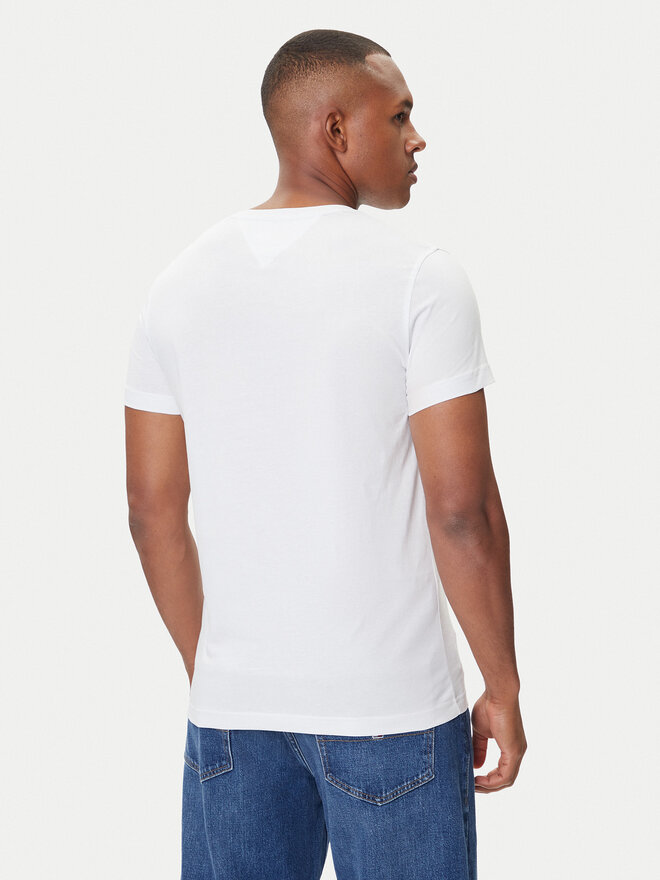 Tommy Jeans Tommy Jeans T-Shirt DM0DM04410 Weiß Regular Fit