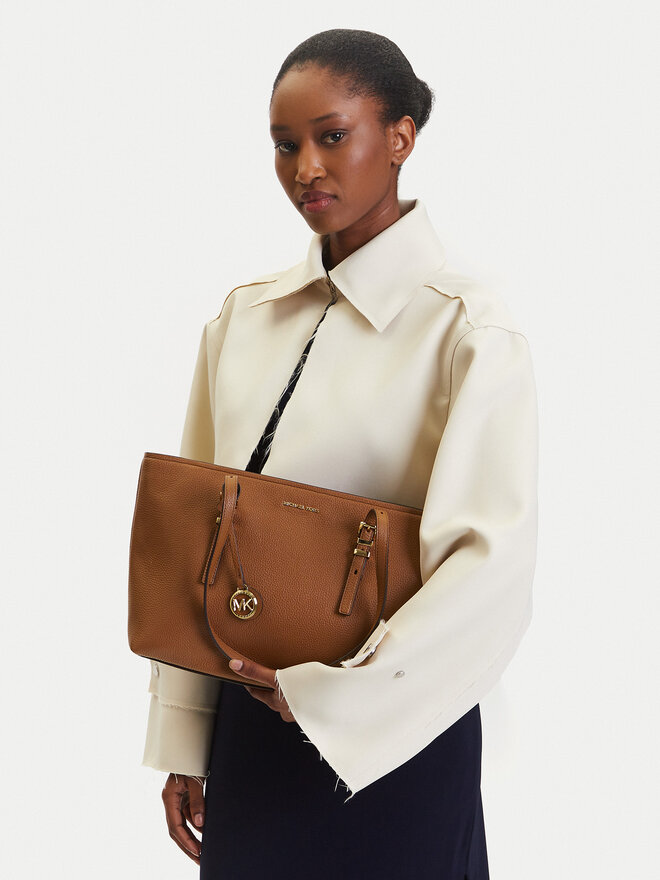 MICHAEL Michael Kors Táska MICHAEL Michael Kors Quinn 30T5GQNT2L Barna