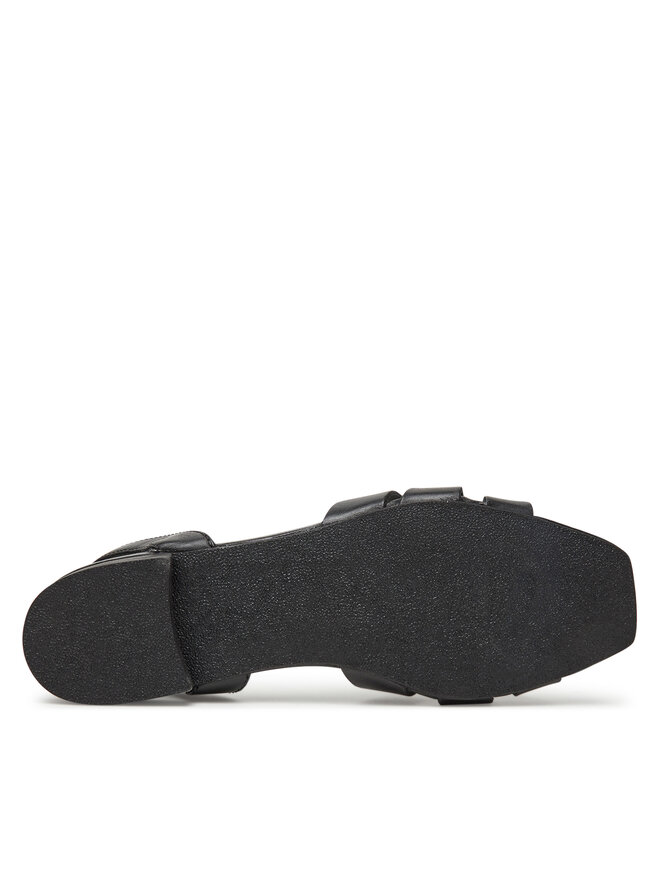 TWINSET Сандали TWINSET Ciabatta 251GCJ04A Черен