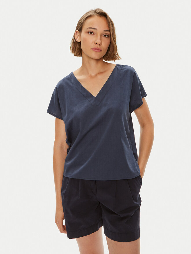 Mustang Mustang Футболка Elsberry 1015086 Cиній Relaxed Fit