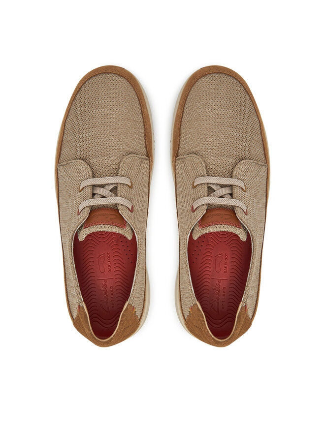 Clarks Αθλητικά Clarks Easeway Lace 26181369 Μπεζ