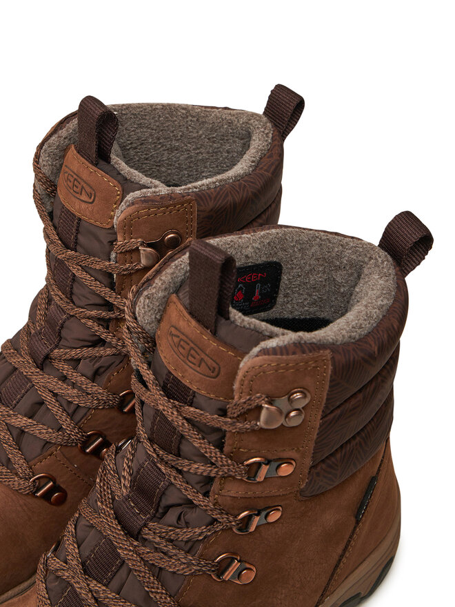 Keen Trekking čevlji Keen Greta Waterproof 1027717 Rjava