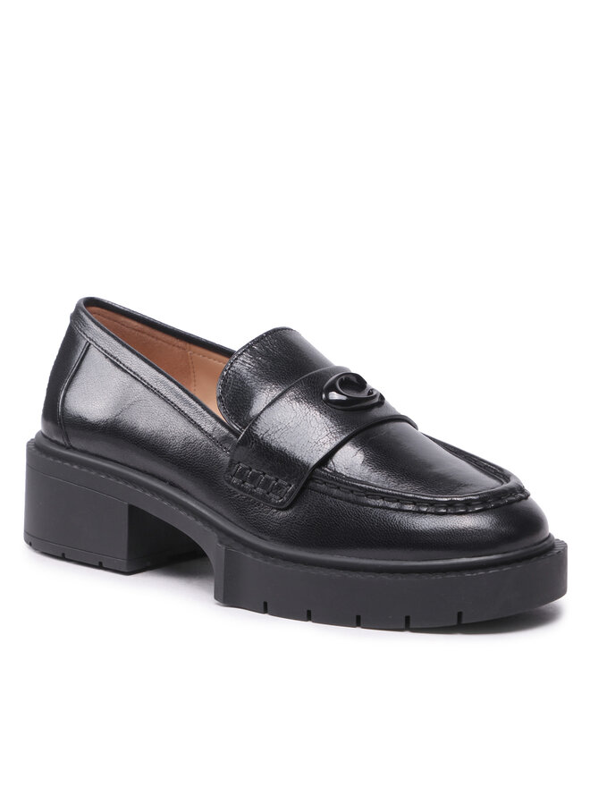 Coach Loafersy Coach Leah Loafer CB990 Czarny