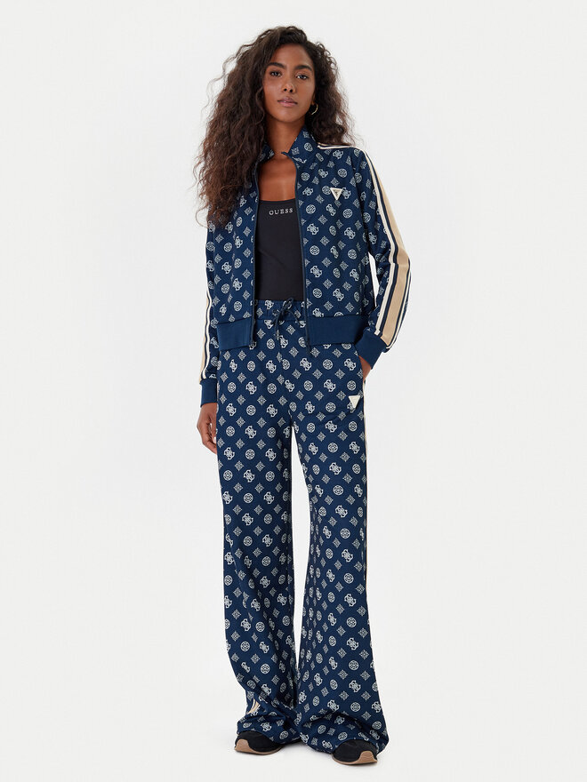 Guess Guess Світшот V5YQ07 K0282 Cиній Regular Fit