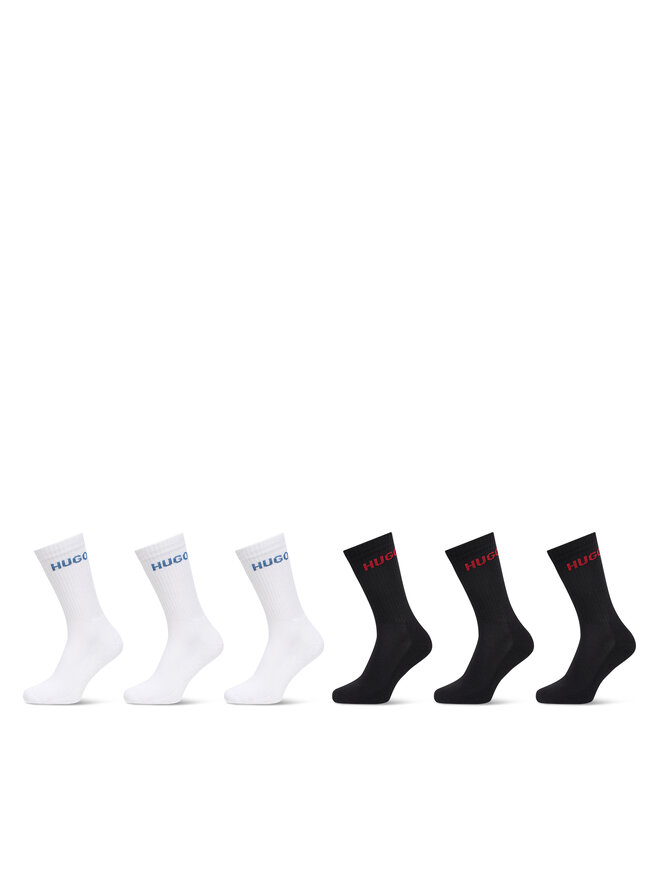 HUGO 6 pares de calcetines altos para hombre HUGO 50510187 De color