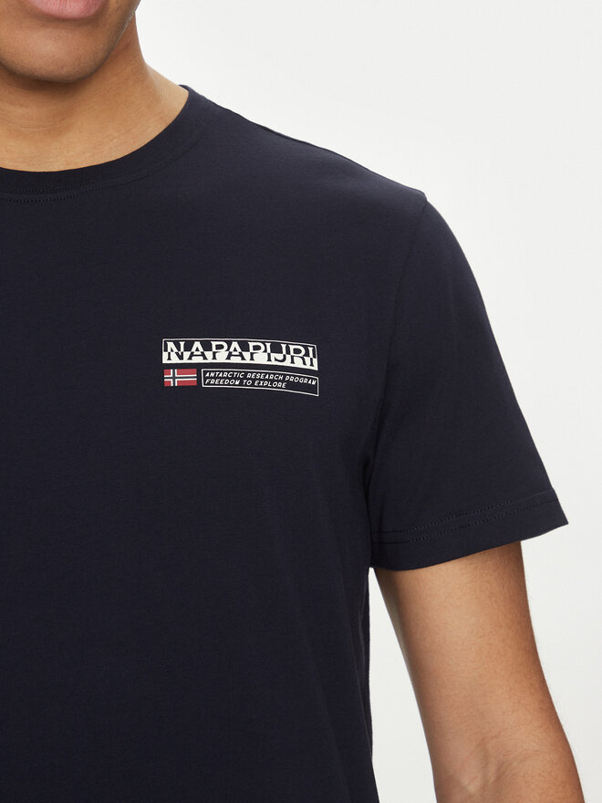 Napapijri Napapijri Póló Kasba NP0A4HQQ Sötétkék Regular Fit