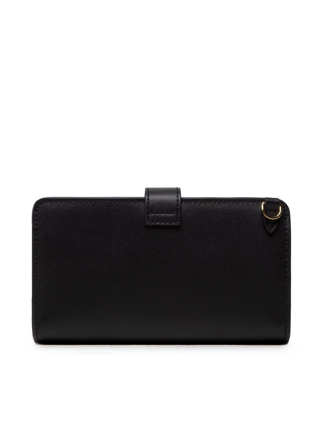 LAUREN RALPH LAUREN Liels sieviešu maks Lauren Ralph Lauren Tech Wristlt 432844391001 Melns
