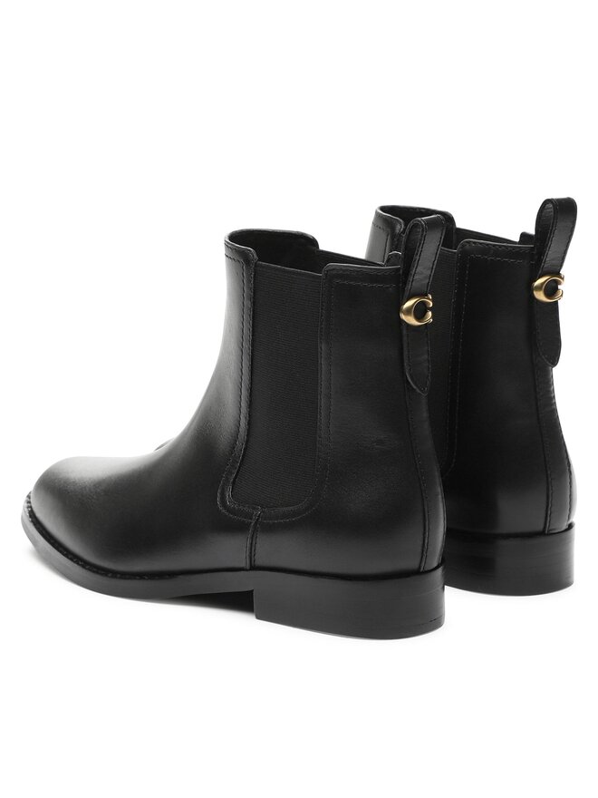 Coach Botines Chelsea Coach Maeve Lth Bootie CN143 Negro