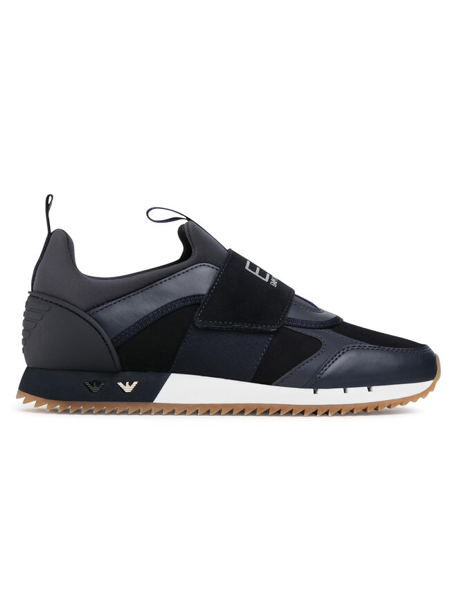 Emporio armani logo trainers best sale