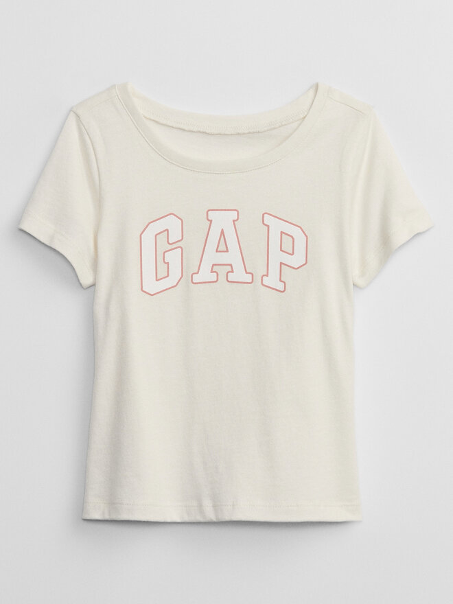 Gap Gap T-shirt 459909-00 Écru Regular Fit