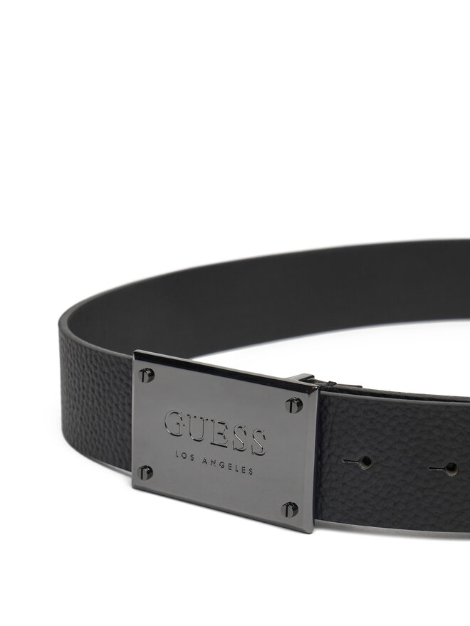Guess Pasek Męski Guess BMGRTU P5140 Czarny