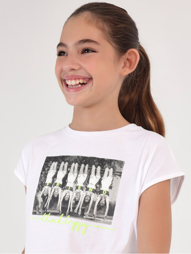 Mayoral Mayoral T-Shirt 6053 Λευκό