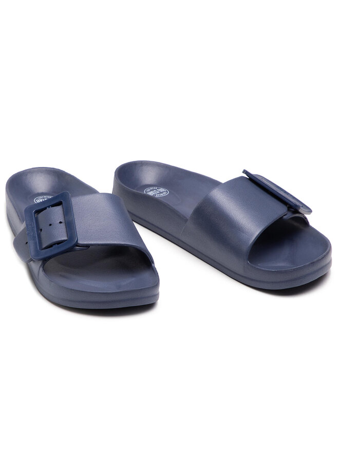 Big Star Shoes Klapki Big Star Shoes FF274A388 Granatowy