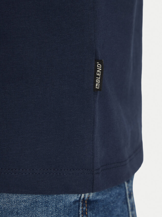 Blend Blend T-Shirt 20717759 Dunkelblau Regular Fit