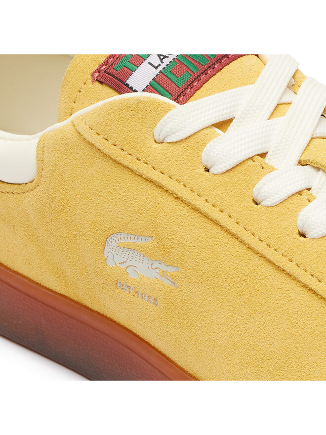 Lacoste Tenisice Lacoste Basehot Leather 747SMA0041 Žuta