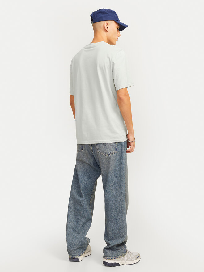 Jack&Jones Jack&Jones Póló Eight Skull 12264841 Szürke Standard Fit