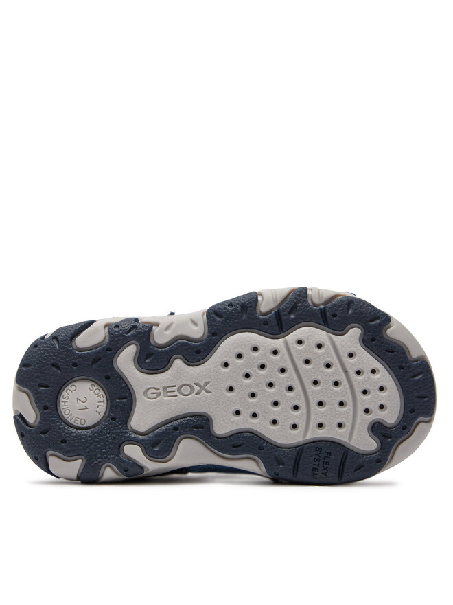 Geox Sandály Geox B Sandal Flaffee Boy B4559A 08515 C4002 M Tmavomodrá