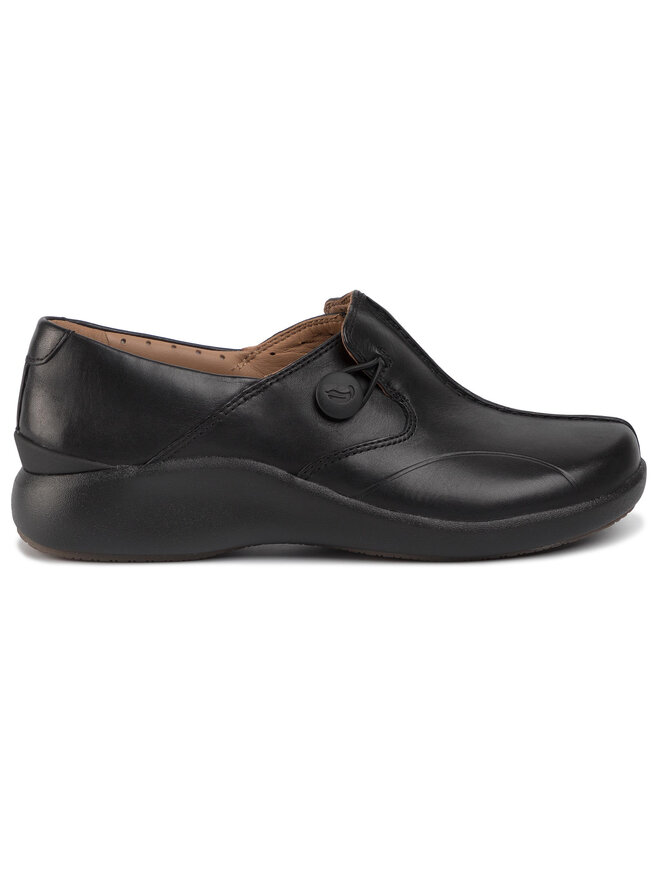 Clarks Туфлі Clarks Un. Loop2 Walk 261447574 Чорний