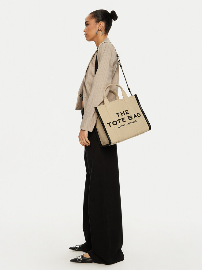 Marc Jacobs Borsetta Marc Jacobs The Jacquard Medium Tote Bag M0017027 Beige