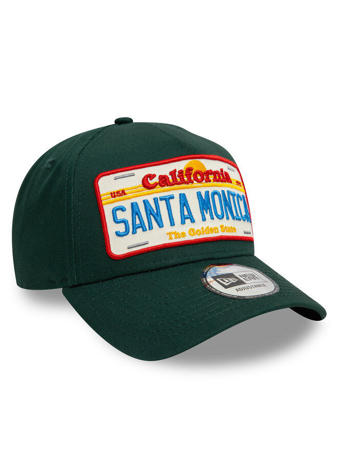 New Era Czapka z daszkiem New Era Miami License Plate 9FORTY A-Frame 60595463 Zielony
