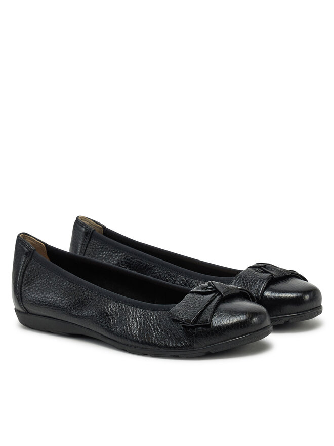 Caprice Baleriny Caprice 9-22153-42 Czarny