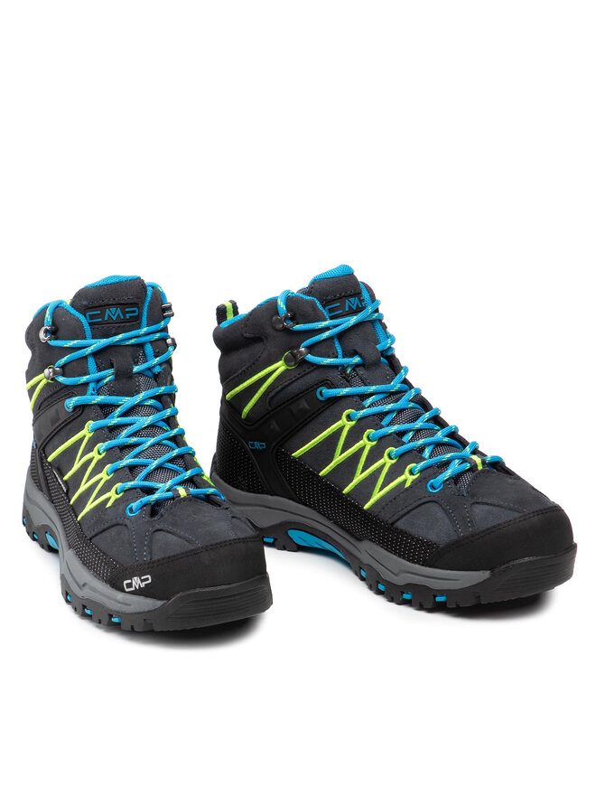 CMP Παπούτσια πεζοπορίας CMP Kids Rigel Mid Trekking Shoes Wp 3Q12944J Μαύρο
