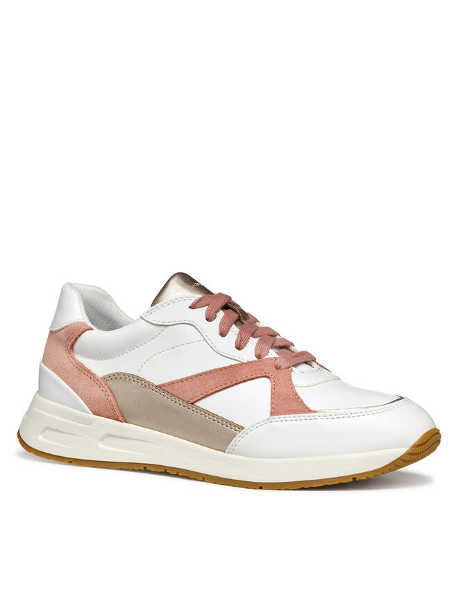 Geox Сникърси Geox Prometya D46NQA 05422 C1Z7Q Бял