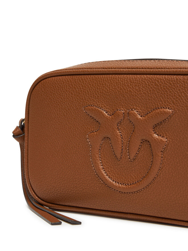 PINKO Ročna torba PINKO Pelle Bottalata AI 25-26 PCPL 105354 A29Q Rjava