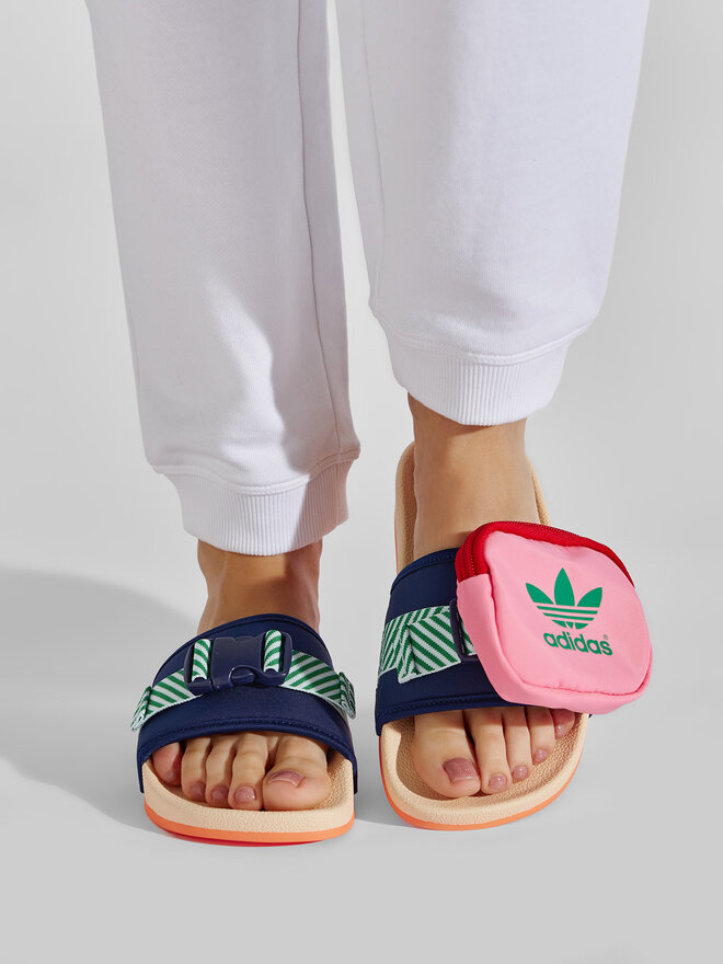 adidas Παντόφλες adidas Pouchylette W GW9782 Σκούρο μπλε