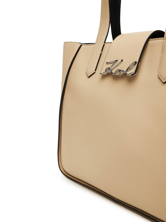 KARL LAGERFELD Ročna torba KARL LAGERFELD A3W30133 Bež