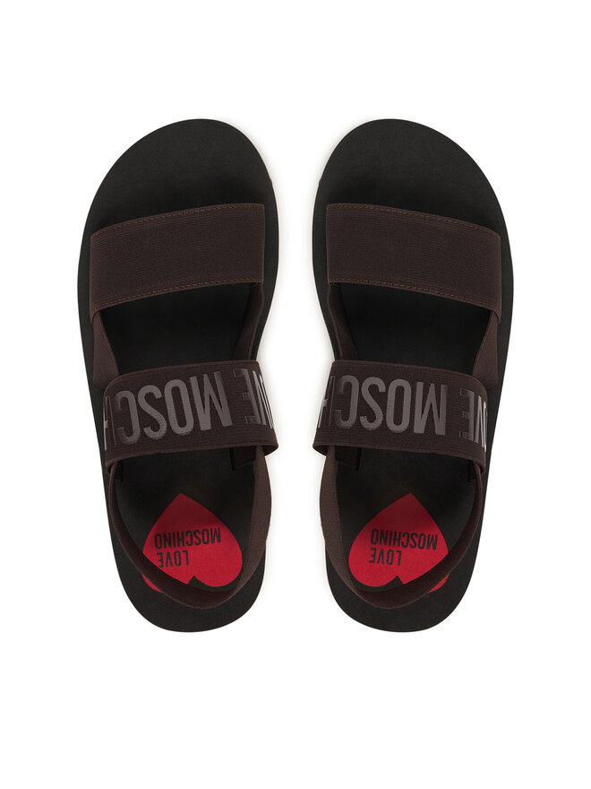LOVE MOSCHINO Босоніжки LOVE MOSCHINO JA16033G0OJN7203 Коричневий