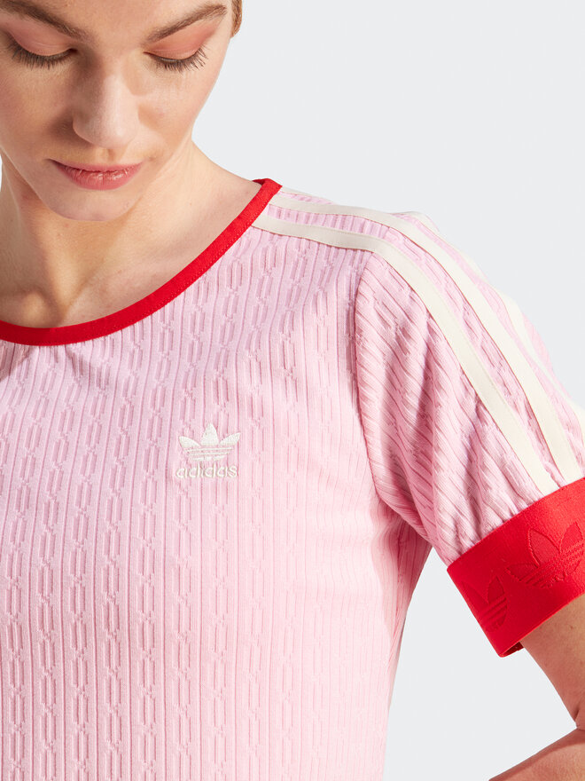 adidas adidas Marškinėliai IK7845 Rožinė