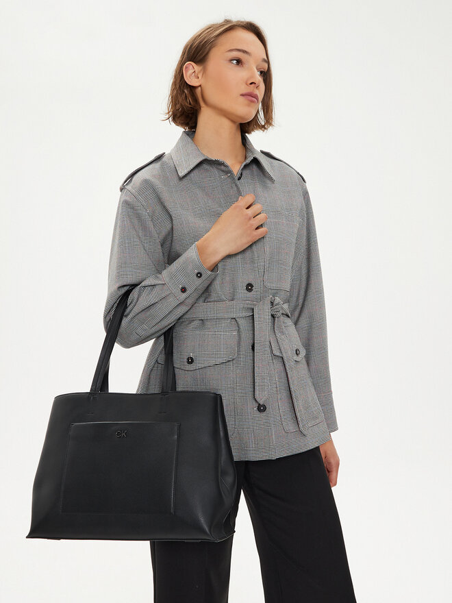 Calvin klein pebble tote on sale