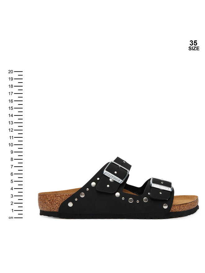 Birkenstock Pantoletten Birkenstock Arizona Rivets 1032563 M Schwarz