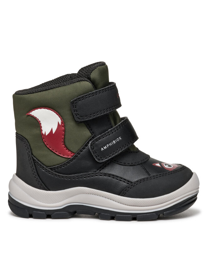 Geox Cizme de zăpadă Geox B Flanfil Boy B Abx B463VB 054FU C0520 M Negru