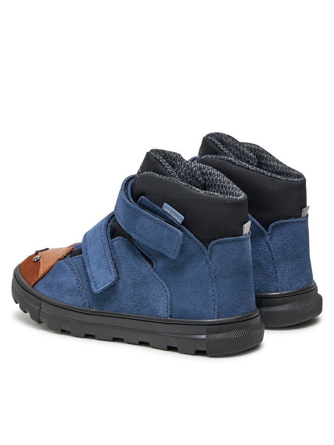 Mrugała Botines planos Mrugała Andy 6280/4-63 Azul marino