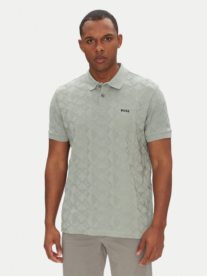 BOSS BOSS Poloshirt Pirax 50538191 Grün Relaxed Fit