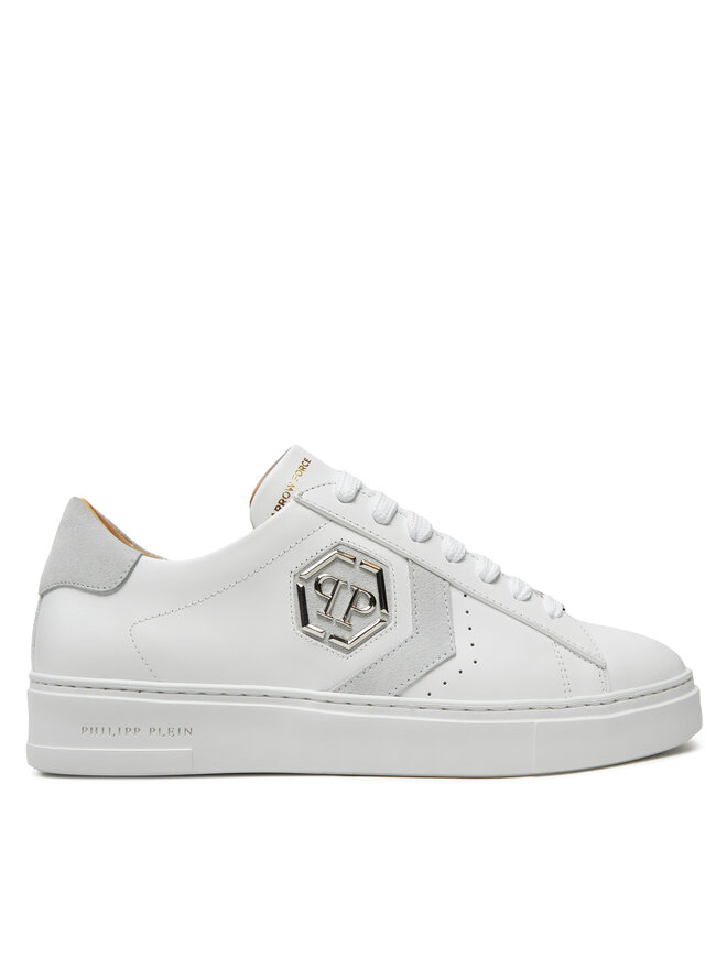 PHILIPP PLEIN Sneakersy PHILIPP PLEIN FADS MSC3998 PLE005N Biela