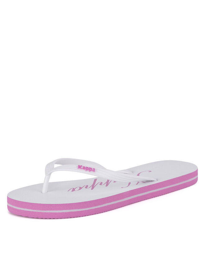 Kappa Σαγιονάρες Kappa 351C23W Pink Fuchsia - White Έγχρωμο