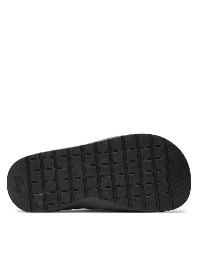 Lacoste Şlapi Lacoste Serve Slide 2.0 747CFA0020 Negru