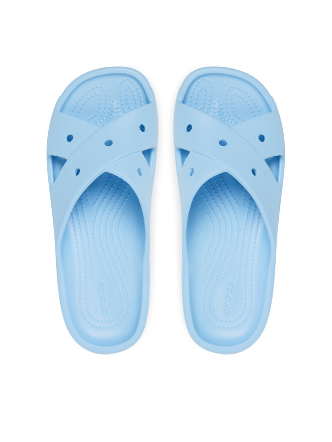 Crocs Чехли Crocs Classic Women's Cross Strap 210840 Син