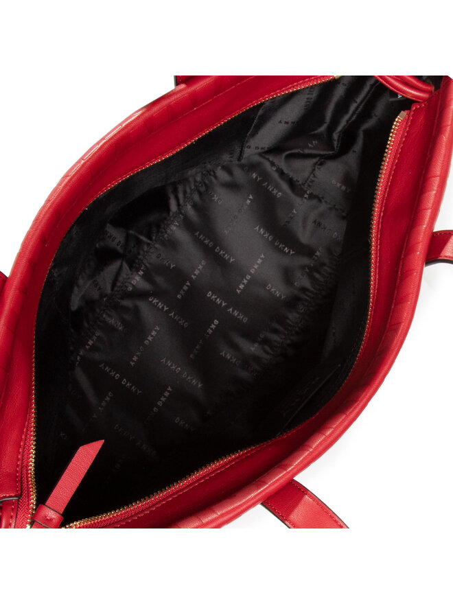 Sac a main DKNY Jude Tote R04AVF62 Rouge chaussures