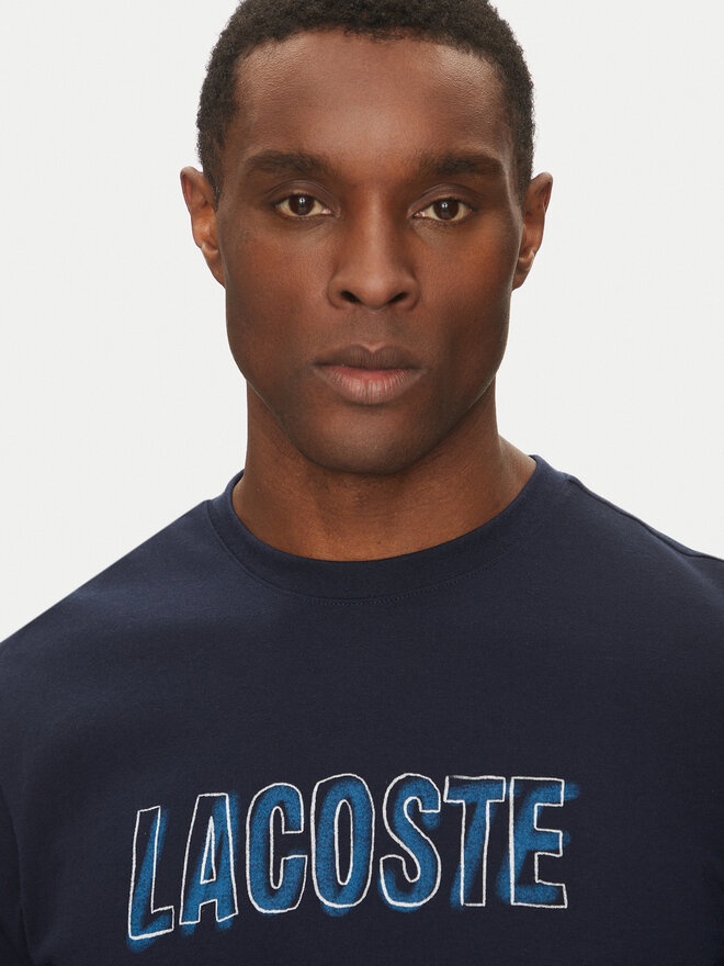Lacoste Lacoste Póló TH8916 Sötétkék Regular Fit