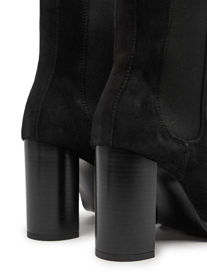 Calvin Klein Botki Calvin Klein HW0HW02192 Czarny