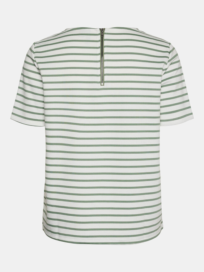 Vero Moda Vero Moda Marškinėliai Abby 10304716 Žalia Regular Fit