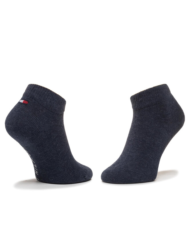 Tommy Hilfiger Zestaw 2 par niskich skarpet dziecięcych Tommy Hilfiger 301390 Granatowy