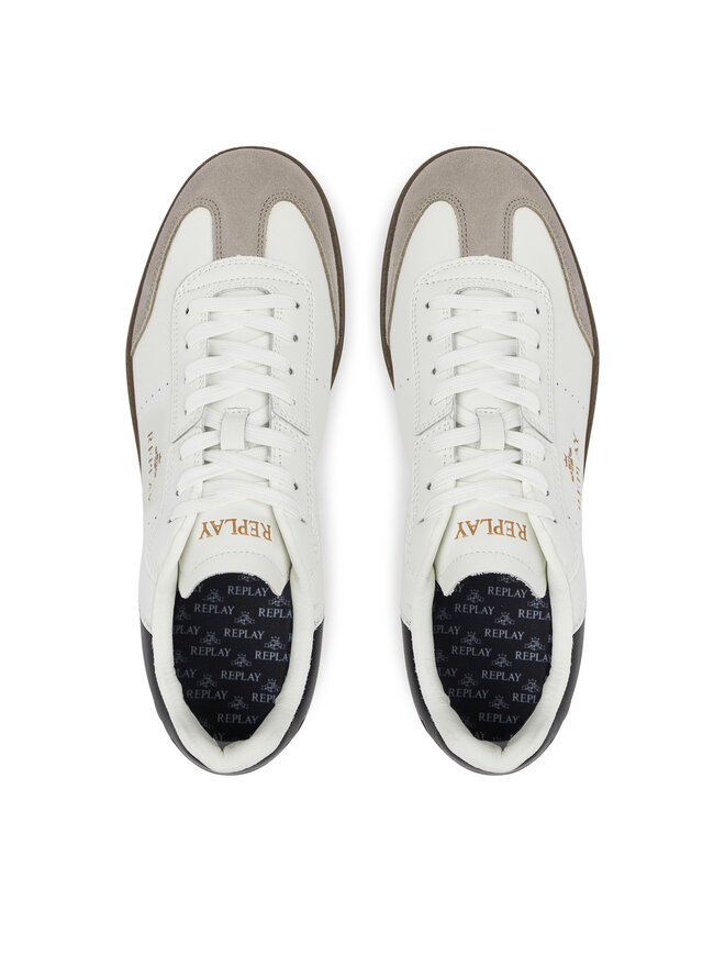 REPLAY Sneakersy REPLAY GMSD7 .000.C0002L Biały