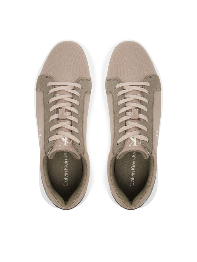 Calvin Klein Jeans Sneakers Calvin Klein Jeans Chunky Cupsole Mg Canvas YM0YM01219 Marrone