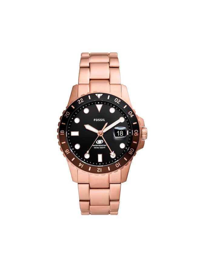 Fossil Uhr Fossil Blue FS6027 Goldfarben